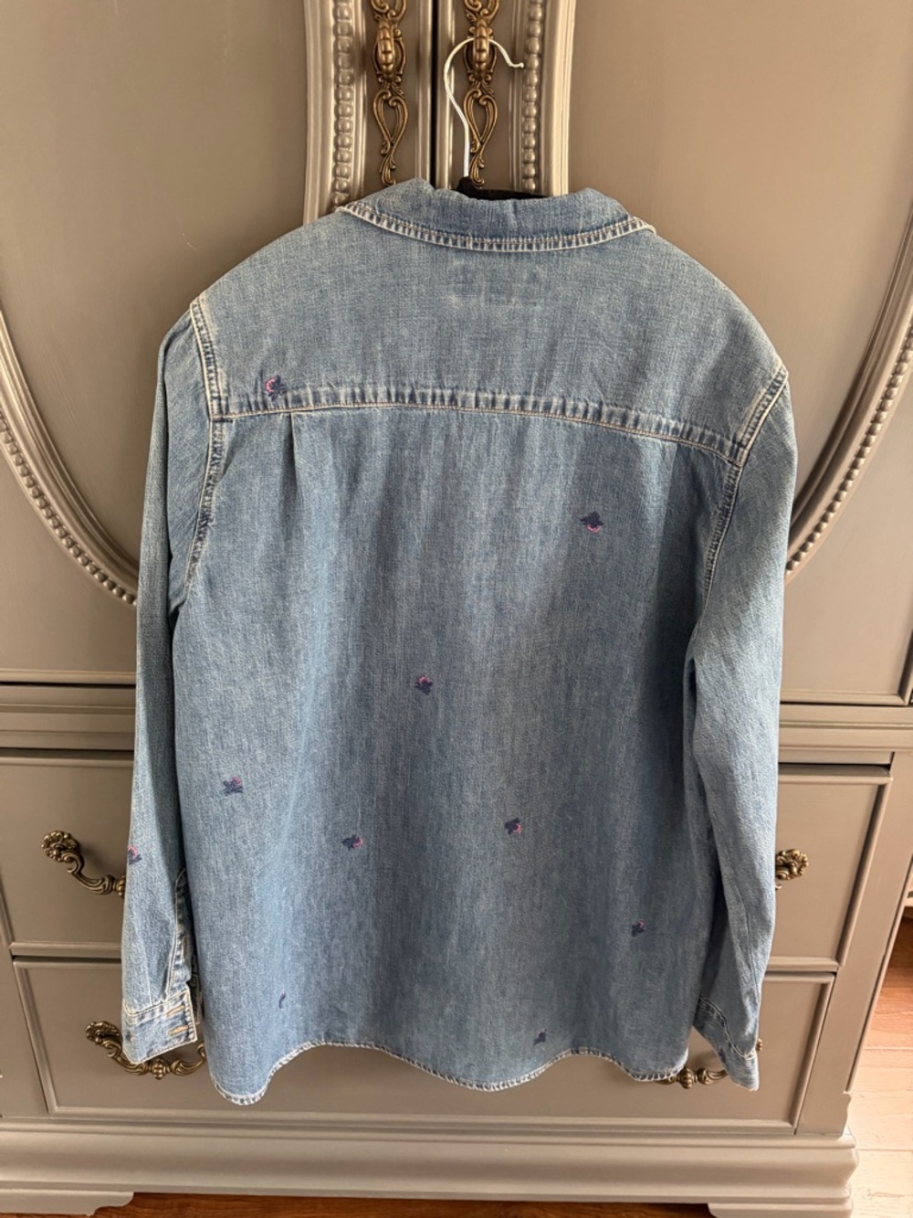 Lucky Brand Blue Denim Shirt - Picture 2 of 5